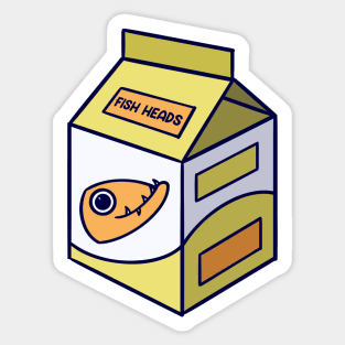 Fish Head Juice Sticker